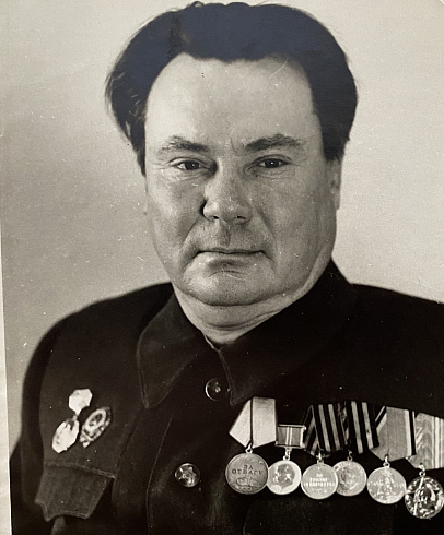На фото: ветеран Григорий Зайков, фото из личного архива семьи Зайковых